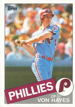 Von Hayes 1984 Topps #587 Value - GoCollect (von-hayes-1984-topps-587 )