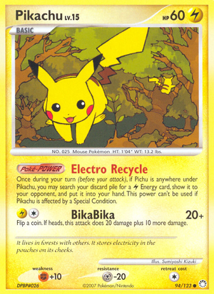 Pikachu (94/123) - Mysterious Treasures