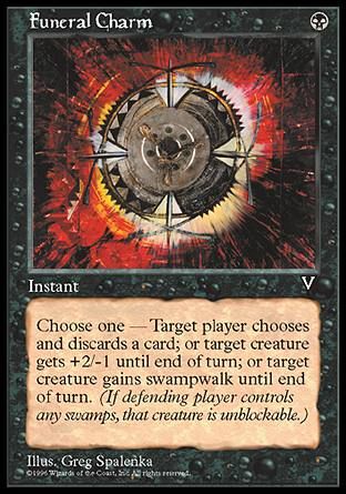 Funeral Charm (Visions) Trading Card