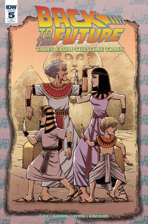 Back To The Future Time Train #5 (10 Copy Cover)