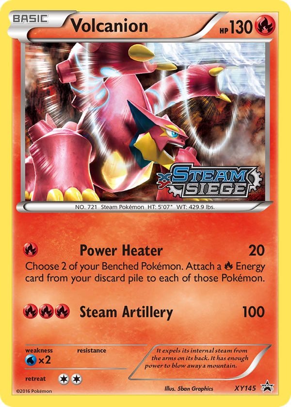 Volcanion (XY145) - XY Black Star Promos