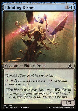 Blinding Drone (Oath of the Gatewatch) Trading Card