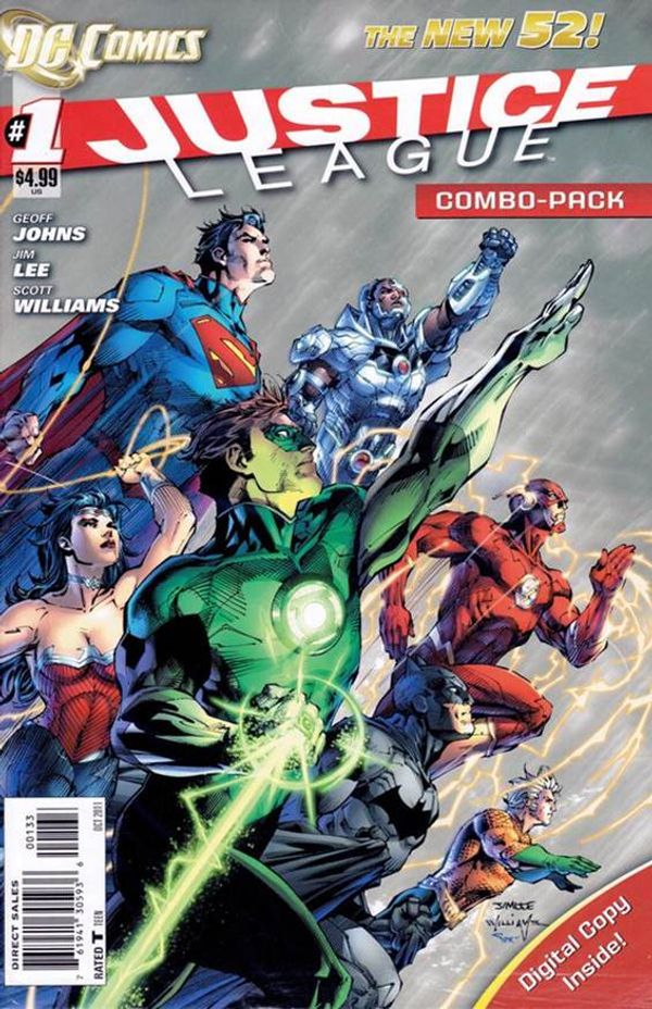 Justice League #1 (Combo Pack Edition) (3rd Printing)