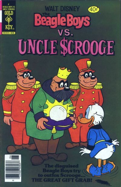 Beagle Boys Versus Uncle Scrooge #4 Comic