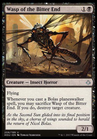 Wasp of the Bitter End (Hour of Devastation) Trading Card