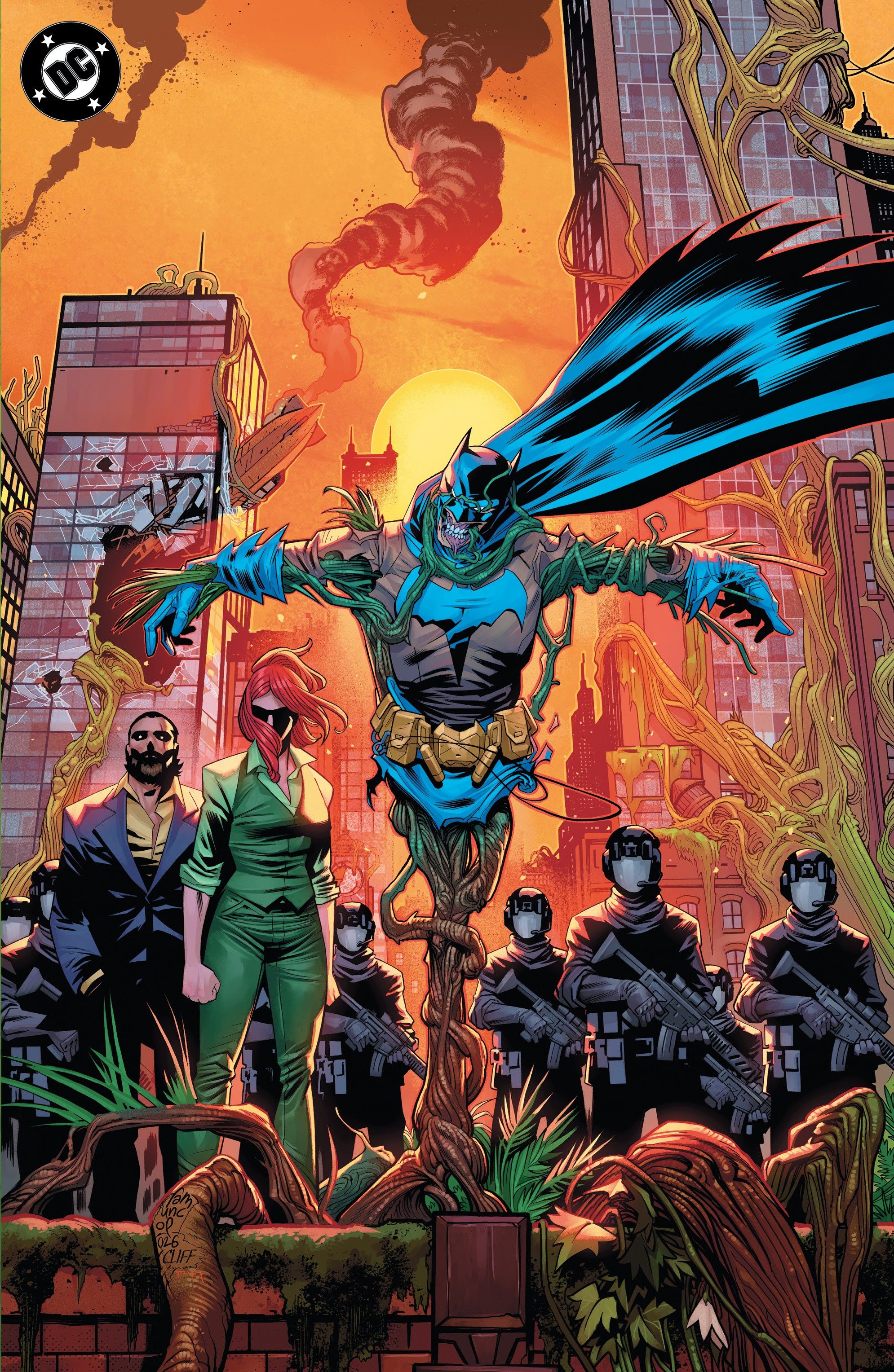 Batman Bad Seeds Sunset #1 (Cvr F Giuseppe Camuncoli & Cliff Rathburn Foil Variant) Comic