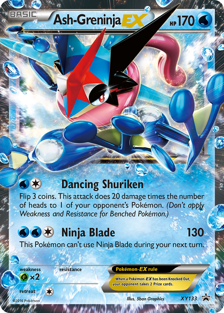 Ash-Greninja Pokémon Card