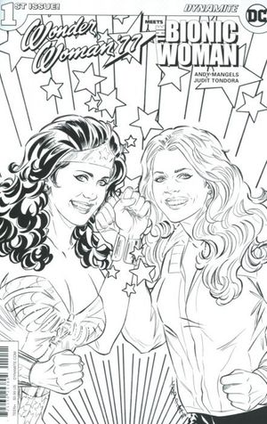 Wonder Woman '77 Meets the Bionic Woman #1 (Cover D Coloring Book)
