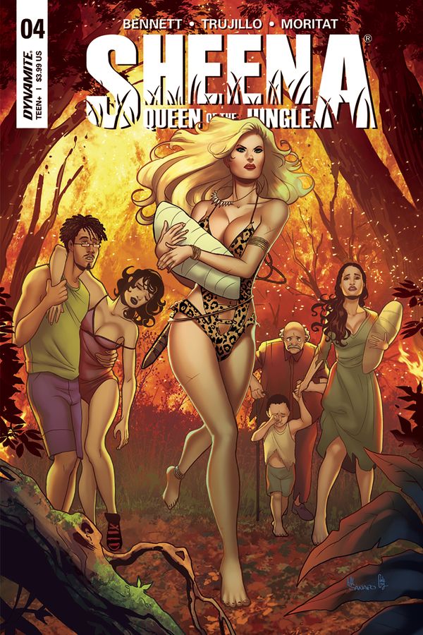 Sheena Queen of the Jungle #4 (Cover B Sanapo)