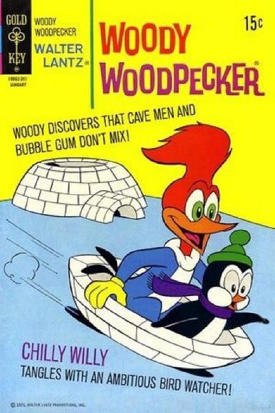 Walter Lantz Woody Woodpecker #121 Comic