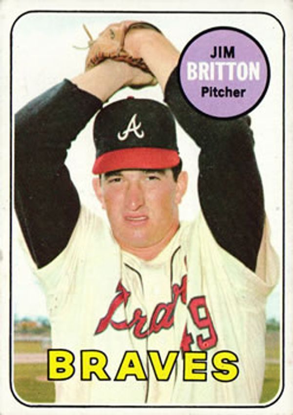 Jim Britton 1969 Topps #154