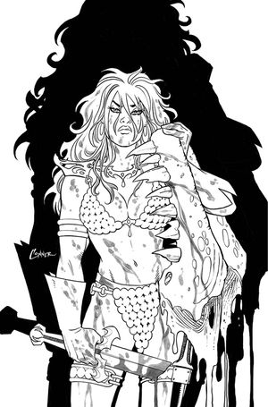The Invincible Red Sonja #2 (40 Copy Conner Line Art Virgin I)