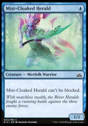 Mist-Cloaked Herald (Rivals of Ixalan)