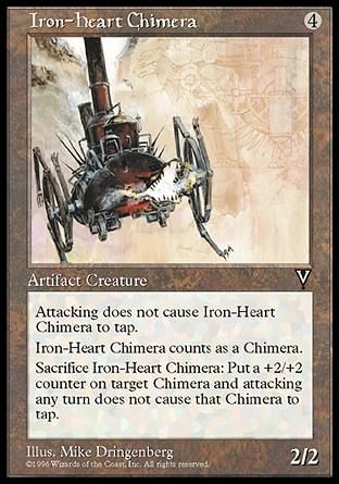 Iron-Heart Chimera (Visions) Trading Card