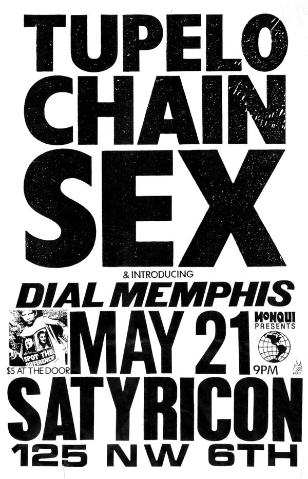 MXP-78.3 Tupelo Chain Sex 1985 Satyricon  May 21