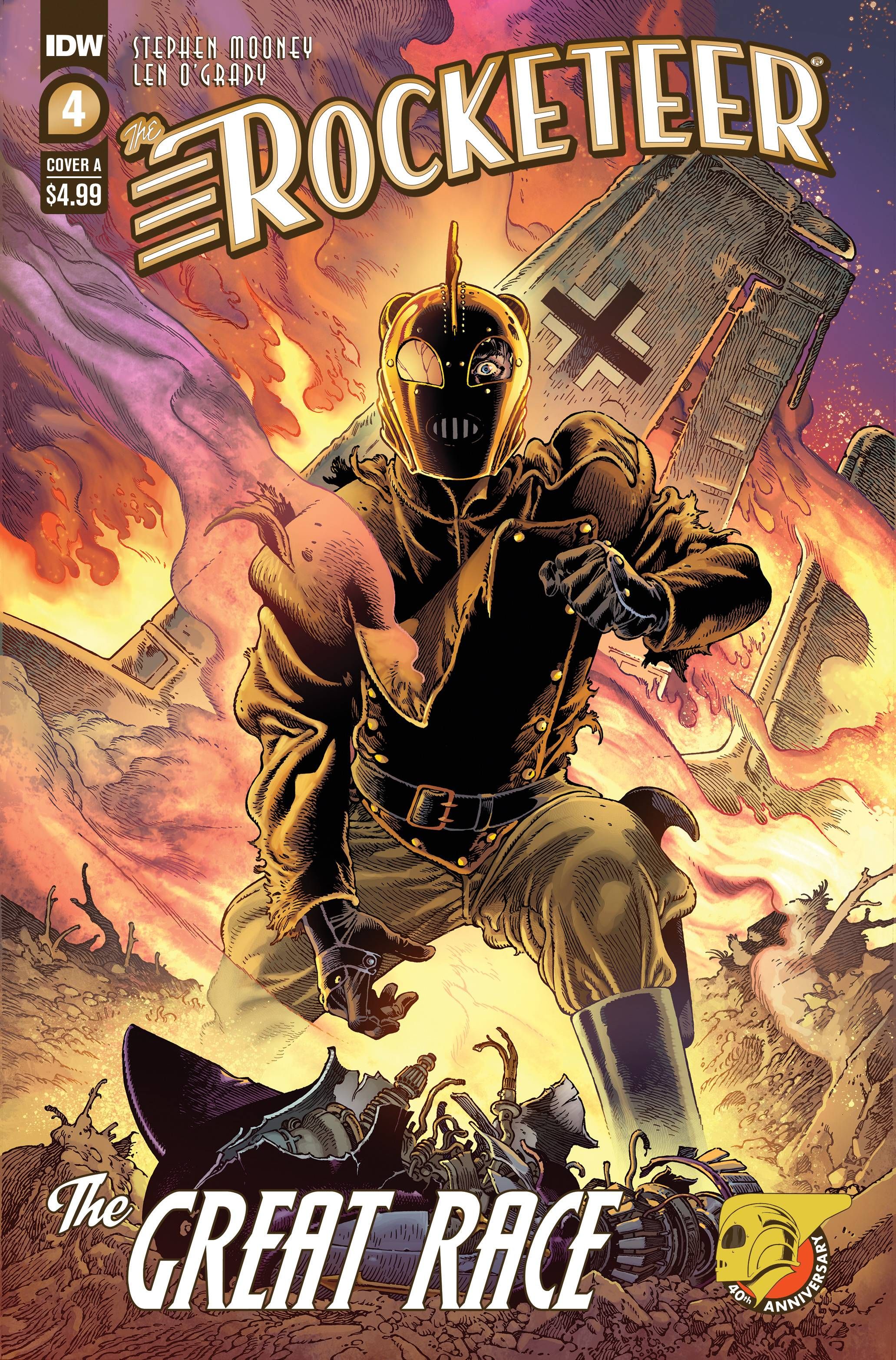 Rocketeer: The Great Race #4 Comic