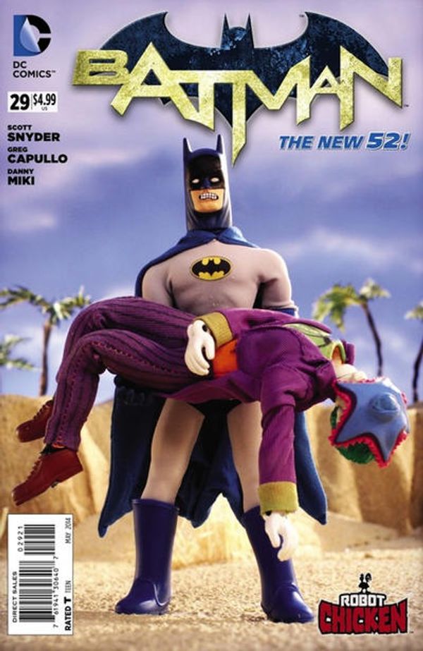 Batman #29 (Robot Chicken Variant Cover)