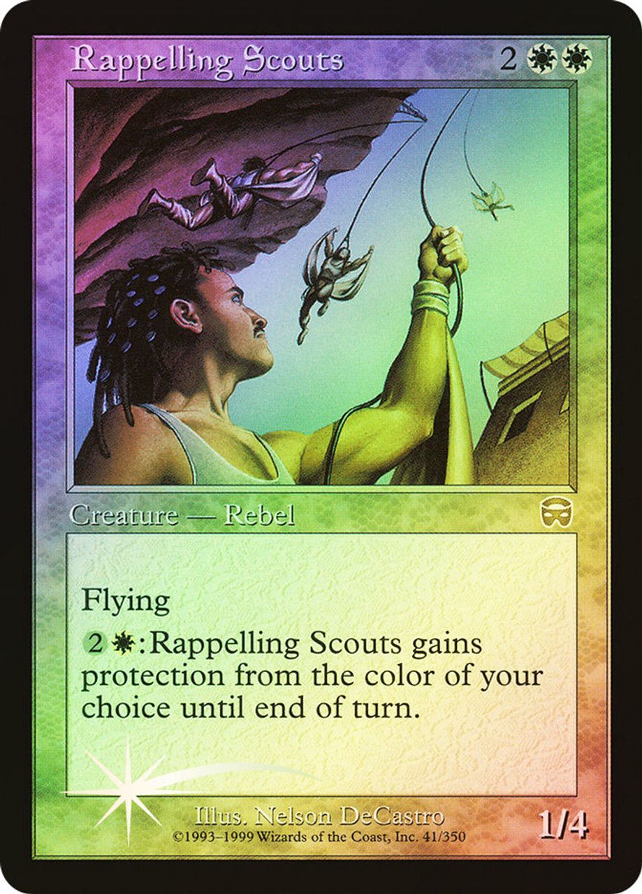 Rappelling Scouts (Mercadian Masques - Foil) Trading Card