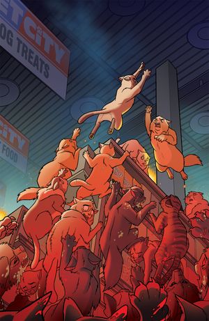 Feral #17 (Cvr C Inc 1:10 Tony Fleecs Virgin Variant)