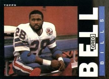 Greg Bell 1985 Topps #199 Sports Card