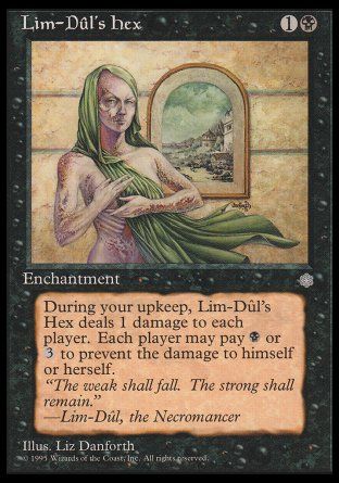 Lim-D�l's Hex (Ice Age) Trading Card