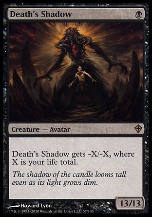 Death's Shadow (Worldwake) Trading Card