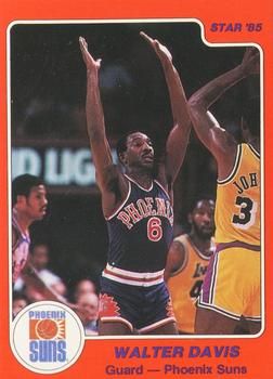 Walter Davis 1984 Star #39 Sports Card