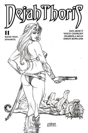 Dejah Thoris #11 (20 Copy Linsner B&w Cover)