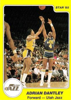 Adrian Dantley 1984 Star #228 Sports Card