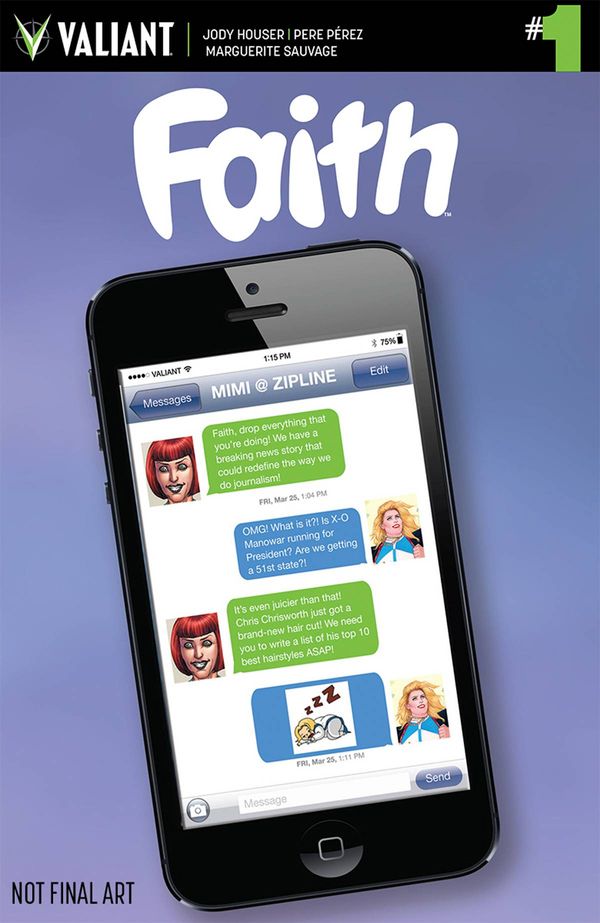 Faith  #1 (Cover F Emoji Variant)