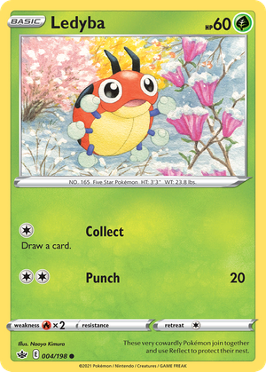 Ledyba (4/198) - Chilling Reign (Reverse Holo)