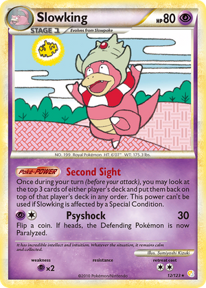 Slowking (12/123) - HeartGold & SoulSilver