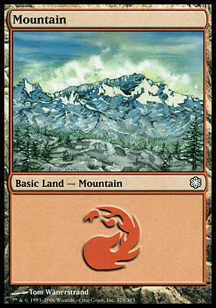 Mountain (Coldsnap Theme Decks) Trading Card