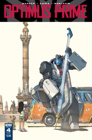 Optimus Prime #4 (Subscription Variant B)