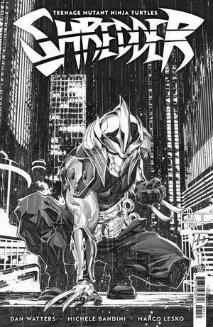 Teenage Mutant Ninja Turtles: Shredder #1 (Variant RI Ngu B&W)