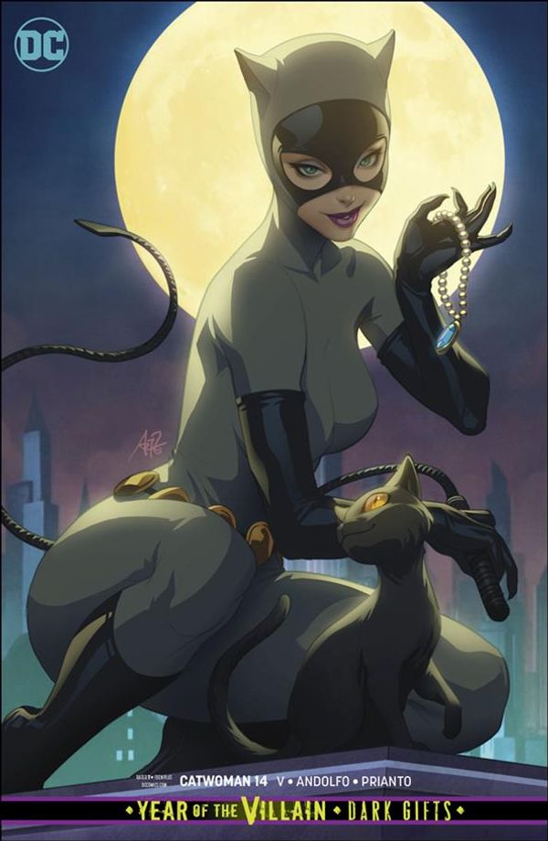 Catwoman #14 (Card Stock Variant Cover Yotv Dark Gift)