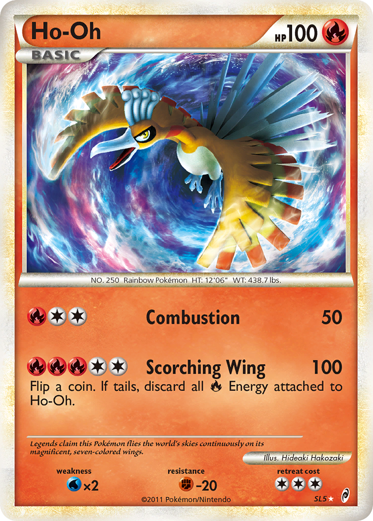 Ho-Oh (SL5) - Call of Legends Pokémon Card