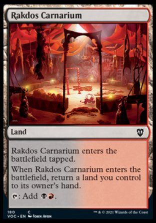 Rakdos Carnarium (Innistrad Crimson Vow Commander Decks) Trading Card