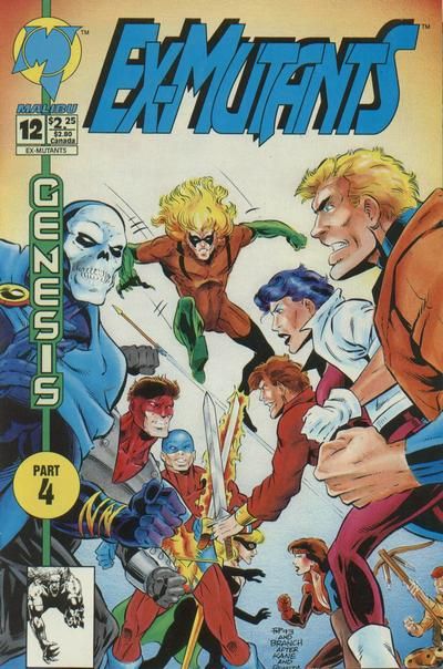 Ex-Mutants #12 Comic