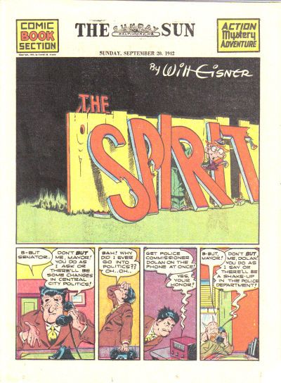 Spirit Section #9/20/1942 Comic