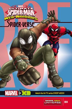 Marvel Universe Ult Spider-man Spider-verse #4