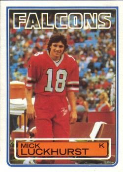 Mick Luckhurst 1983 Topps #22 Sports Card