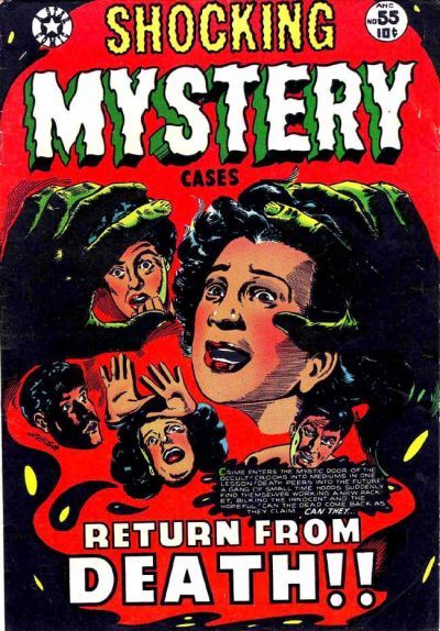 Shocking Mystery Cases #55 Comic