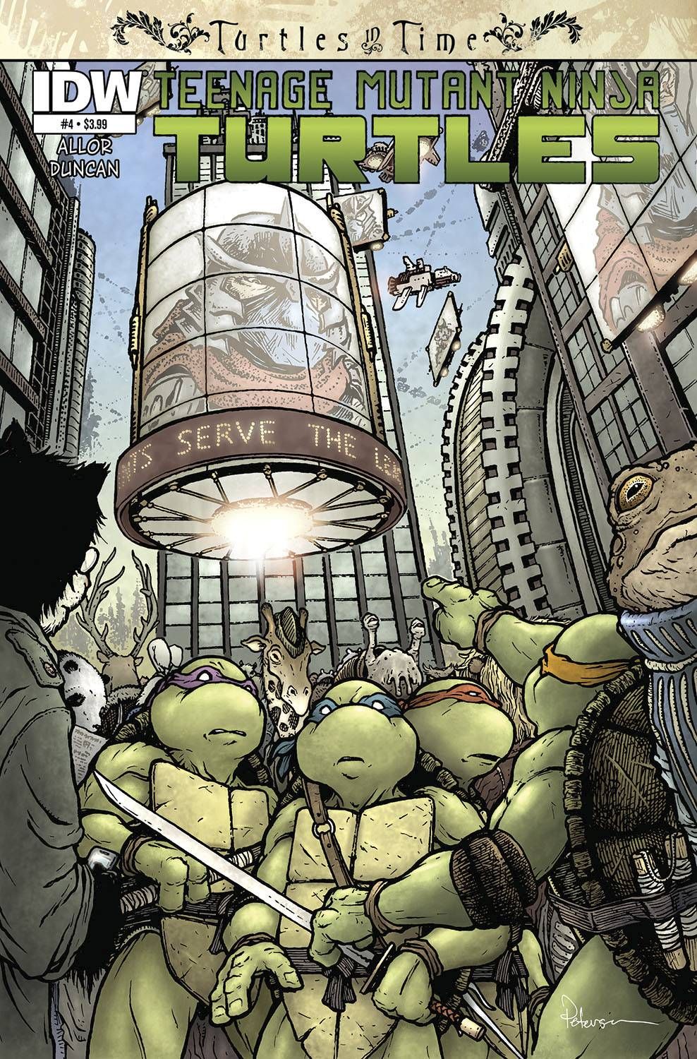 Teenage Mutant Ninja Turtles: Turtles in Time #4 Comic
