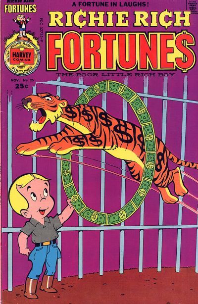 Richie Rich Fortunes #25 Comic
