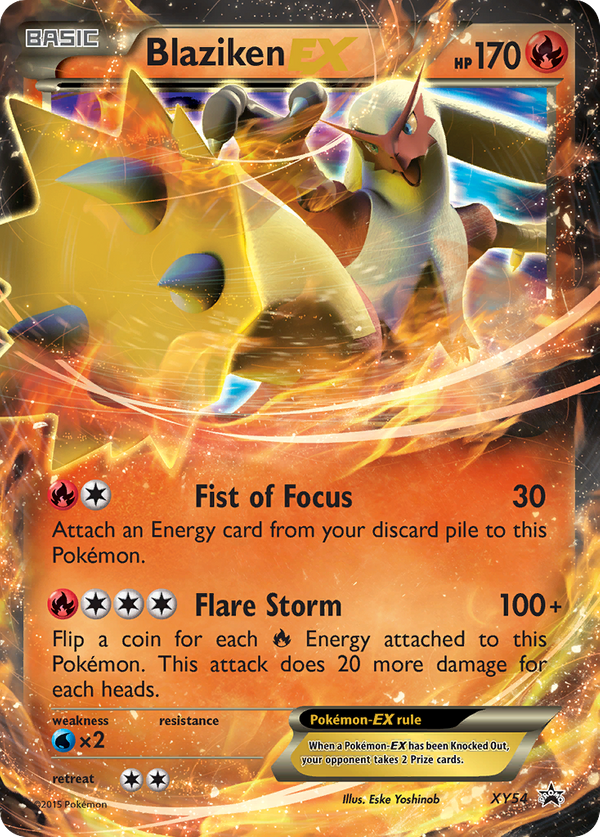 Blaziken EX (XY54) - XY Black Star Promos