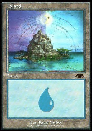 Island (GURU Lands) Trading Card