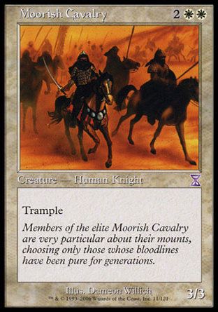 Moorish Cavalry (Time Spiral) Trading Card