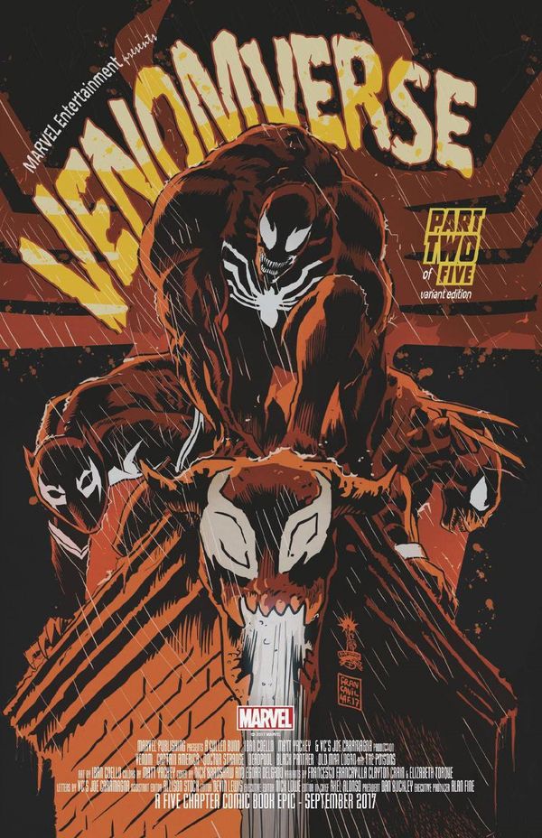 Venomverse #2 (Francavilla Variant)