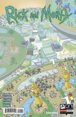 Rick and Morty #22 (Cover Variant Bing)
